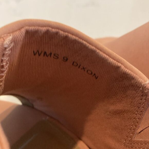 NEW Dolce Vita Petal Pink Espadrille 4” Wedge Leather once strap Sandals size 9 - Picture 9 of 9